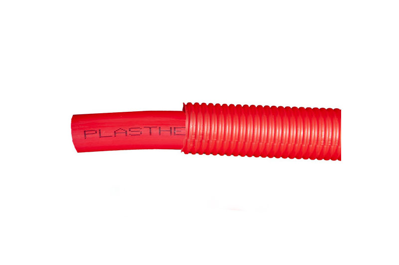 PE-RT Oksijen Bariyerli Kılıflı Boru (Kırmızı) (Plastherm)